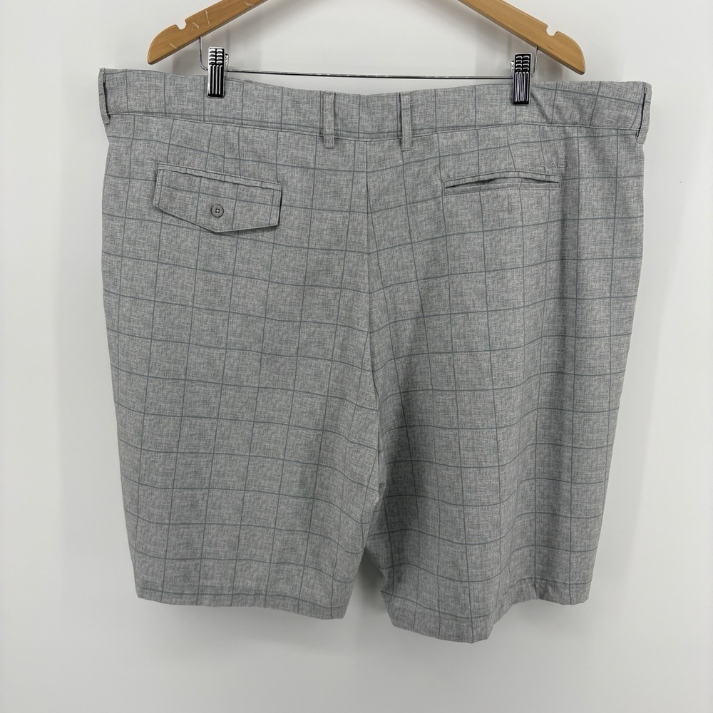 HEAD Golf Shorts Grayish/Light Blue Men's Size 44 Great Condition Squares Design - Picture 4 of 6